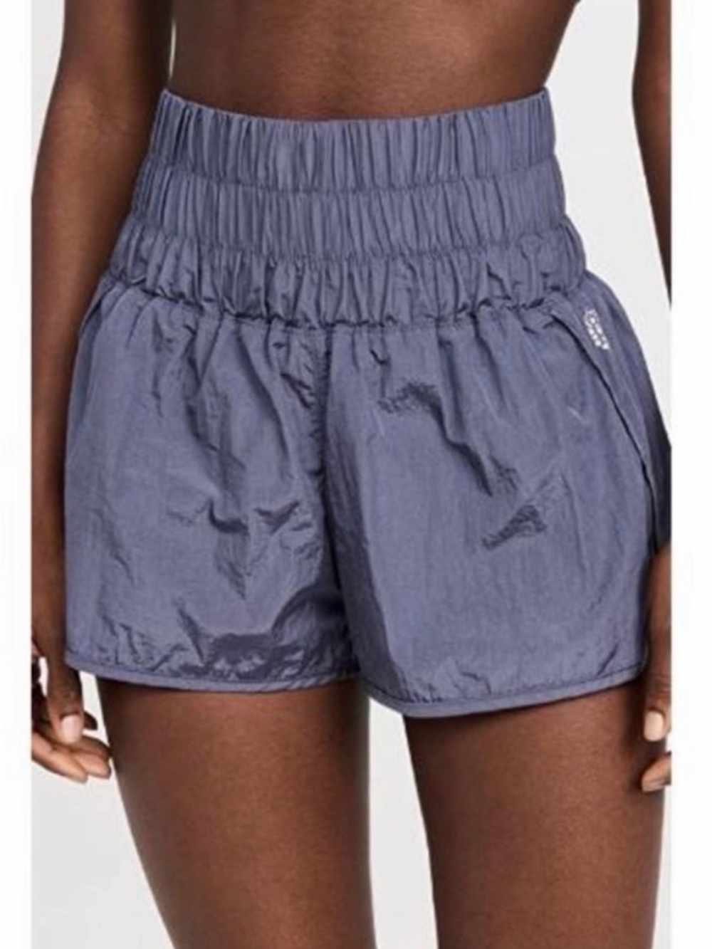 FP Movement Free People The Way Home Shorts Womens High Rise Size XS blue Purple